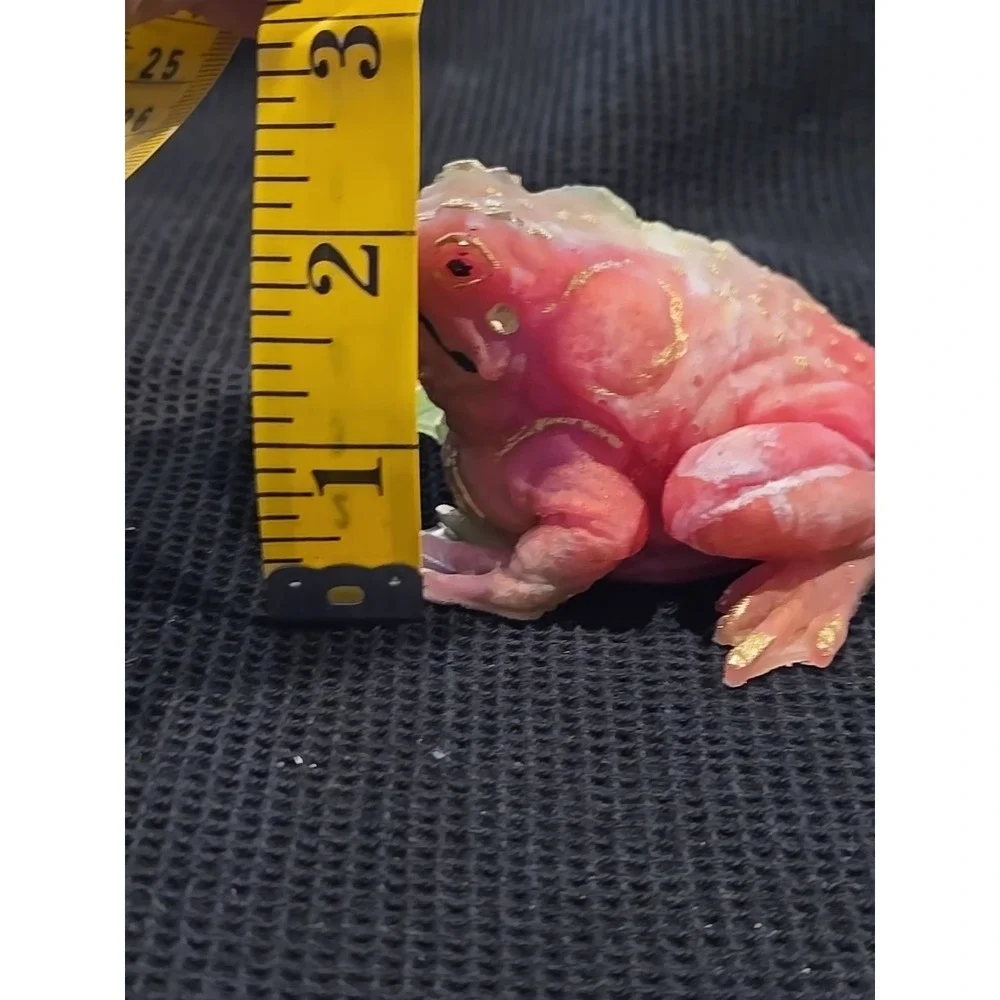 Handmade Resin Toad‎ Multicolor 644